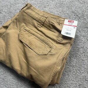 NEW Wrangler Men's 40x32 Regular Taper Khaki Pants Cargo